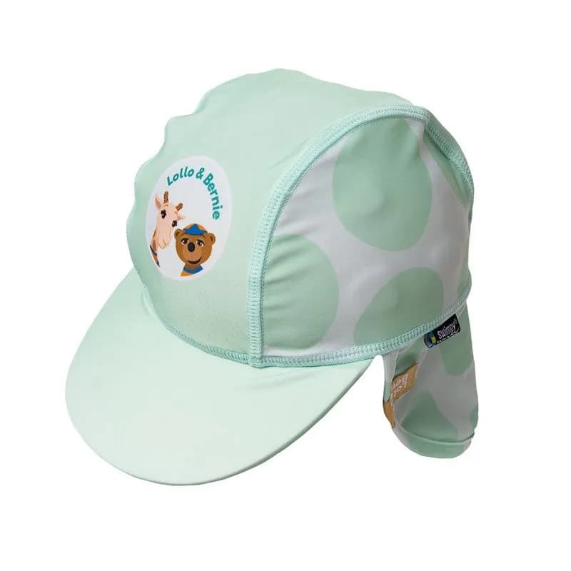 Swimpy UV-keps Lollo & Bernie grön, stl 86-92 cl