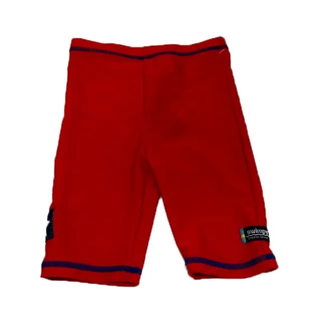 Swimpy UV-shorts Sealife röd, stl 98/104 2:a sortering