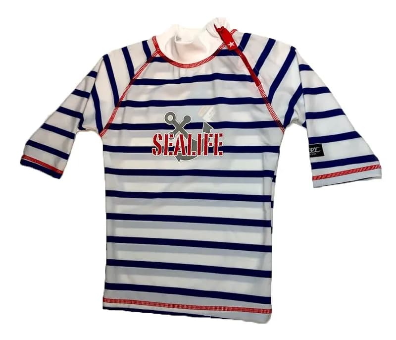 Swimpy UV-tröja Sealife blå, stl 98/104 2:a sortering