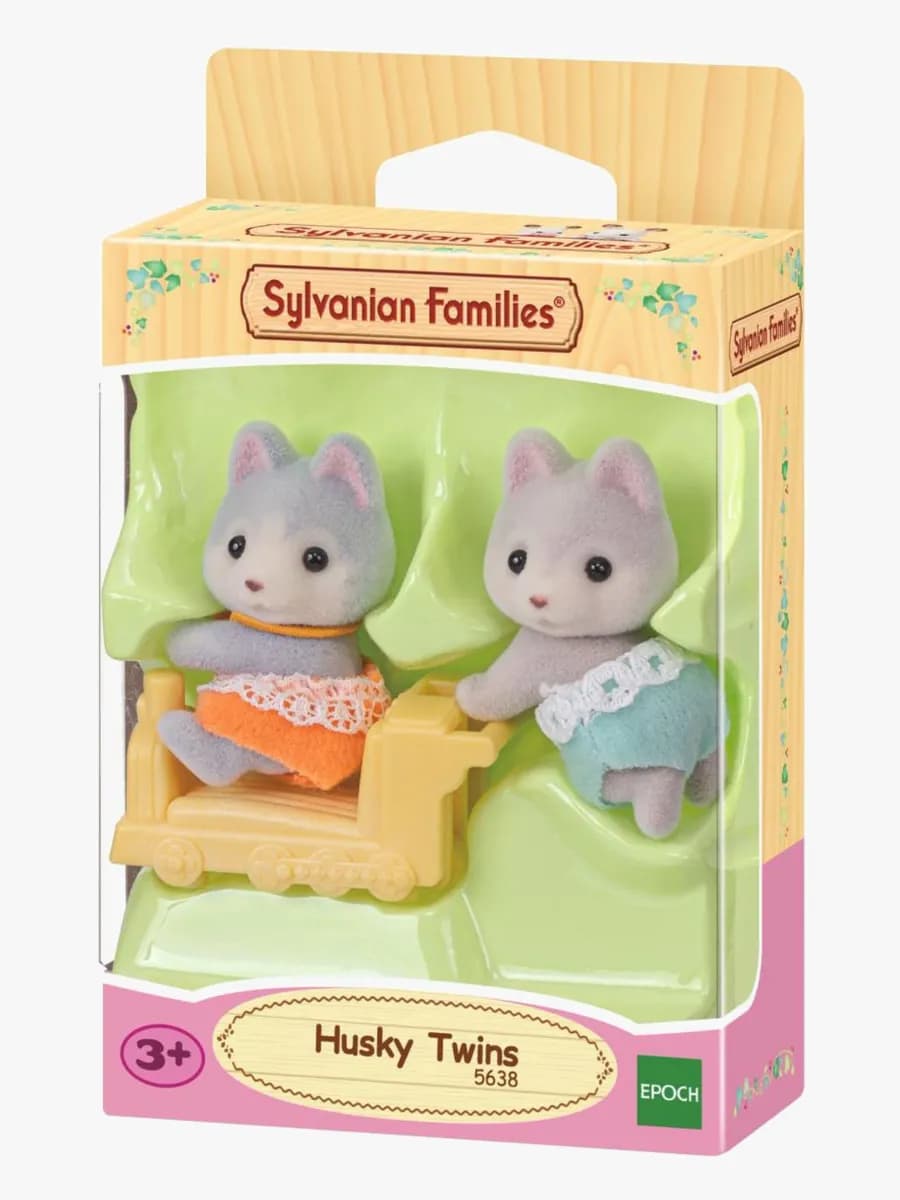 Sylvanian Families Figurer Husky Tvillingar