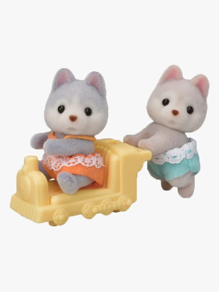 Sylvanian Families Figurer Husky Tvillingar