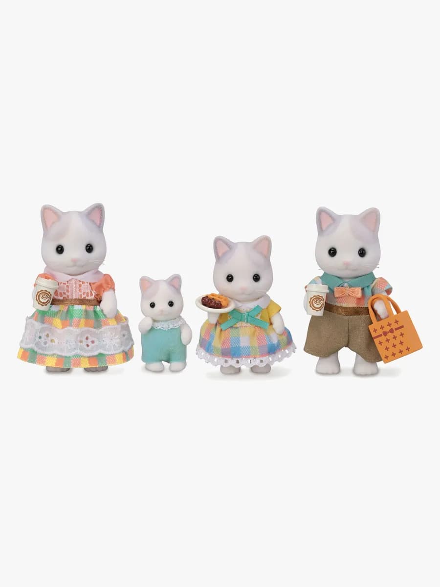 Sylvanian Families Figurset Familjen Lattekatt