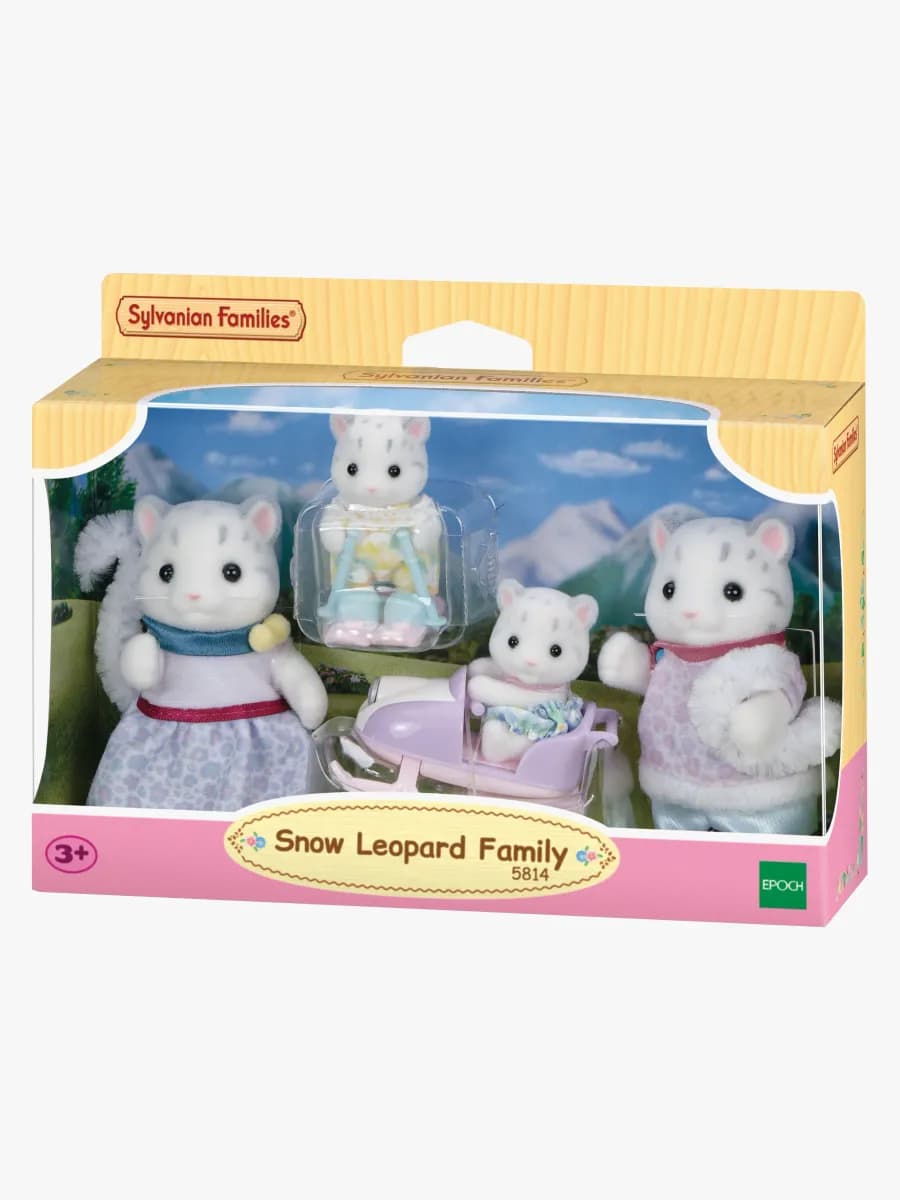Sylvanian Families Figurset Familjen Snöleopard