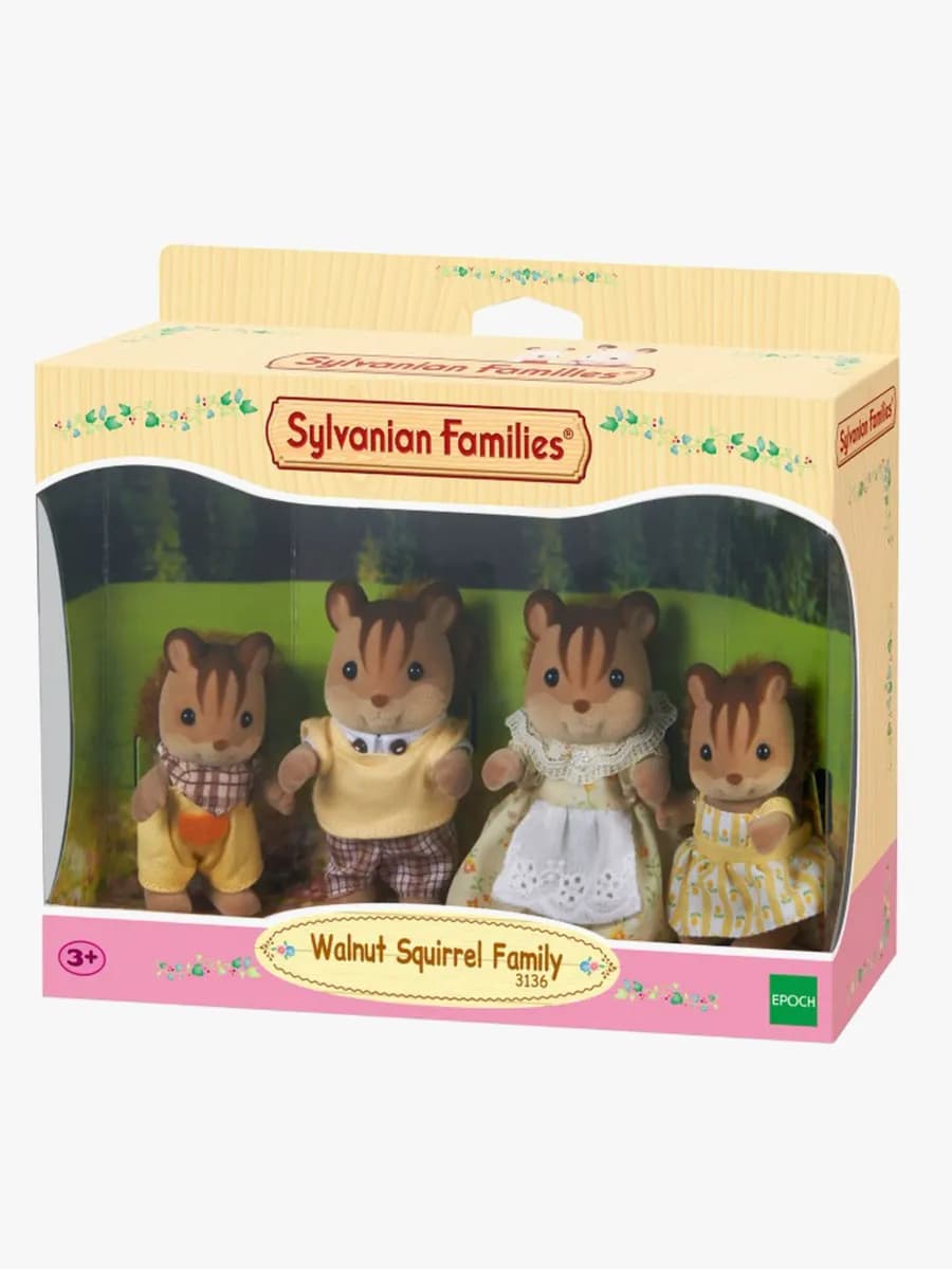 Sylvanian Families Figurset Familjen Valnötsekorre
