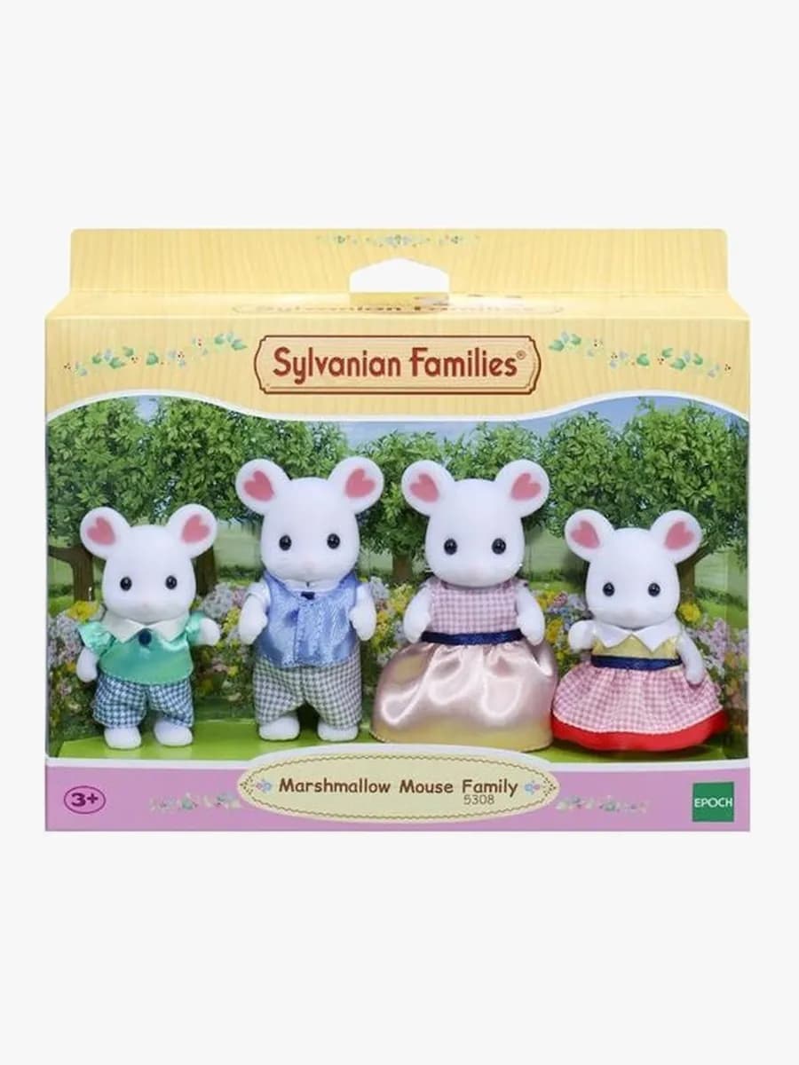 Sylvanian Families Figurset Musfamilj Marshmallow