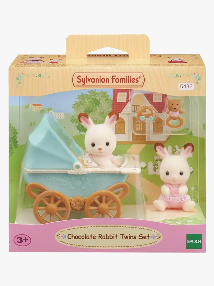 Sylvanian Families Lekset Chokladkanin Tvilling