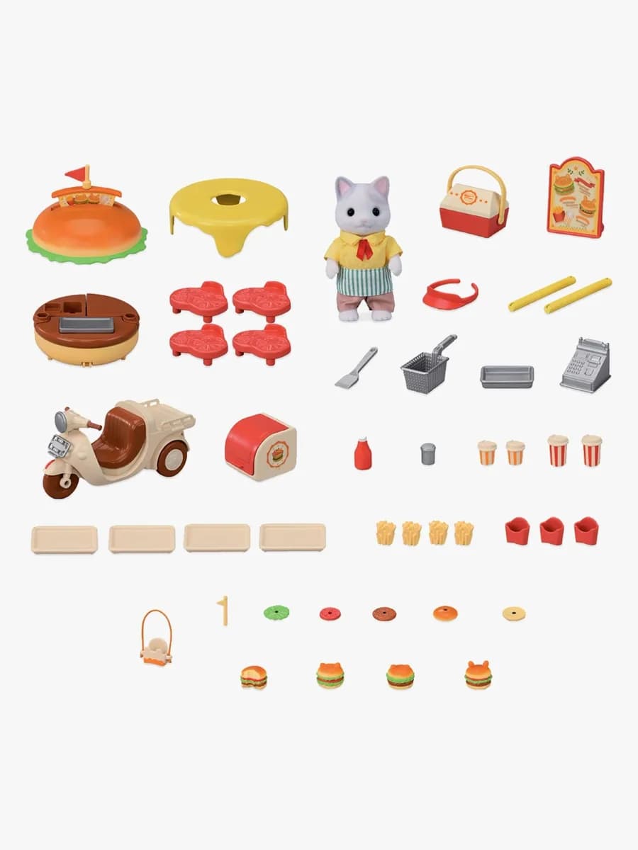 Sylvanian Families Lekset Hamburgerställ