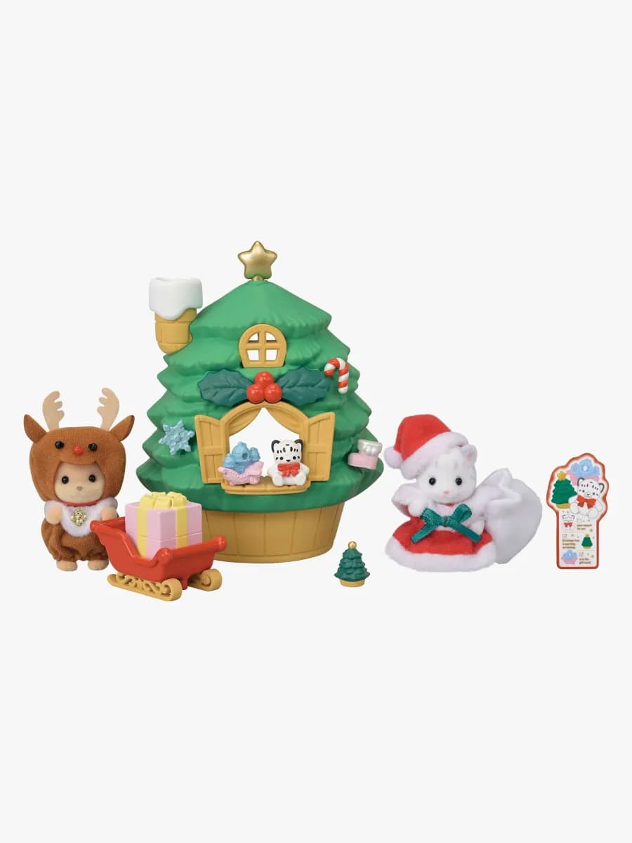 Sylvanian Families Lekset Tomtens Julgranshus