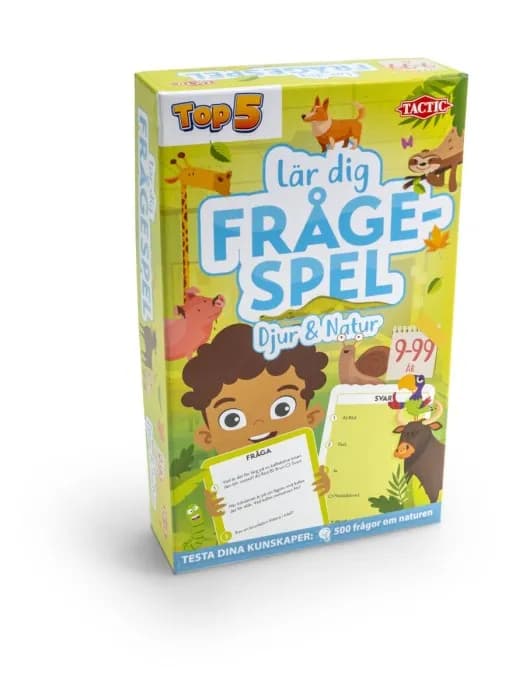 Tactic Lär dig Frågespel Djur & Natur