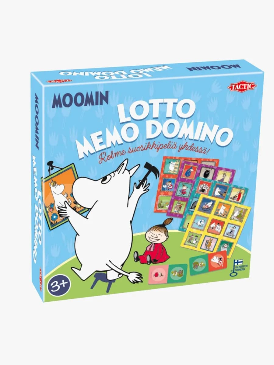 Tactic Mumin Spel 3-in-1