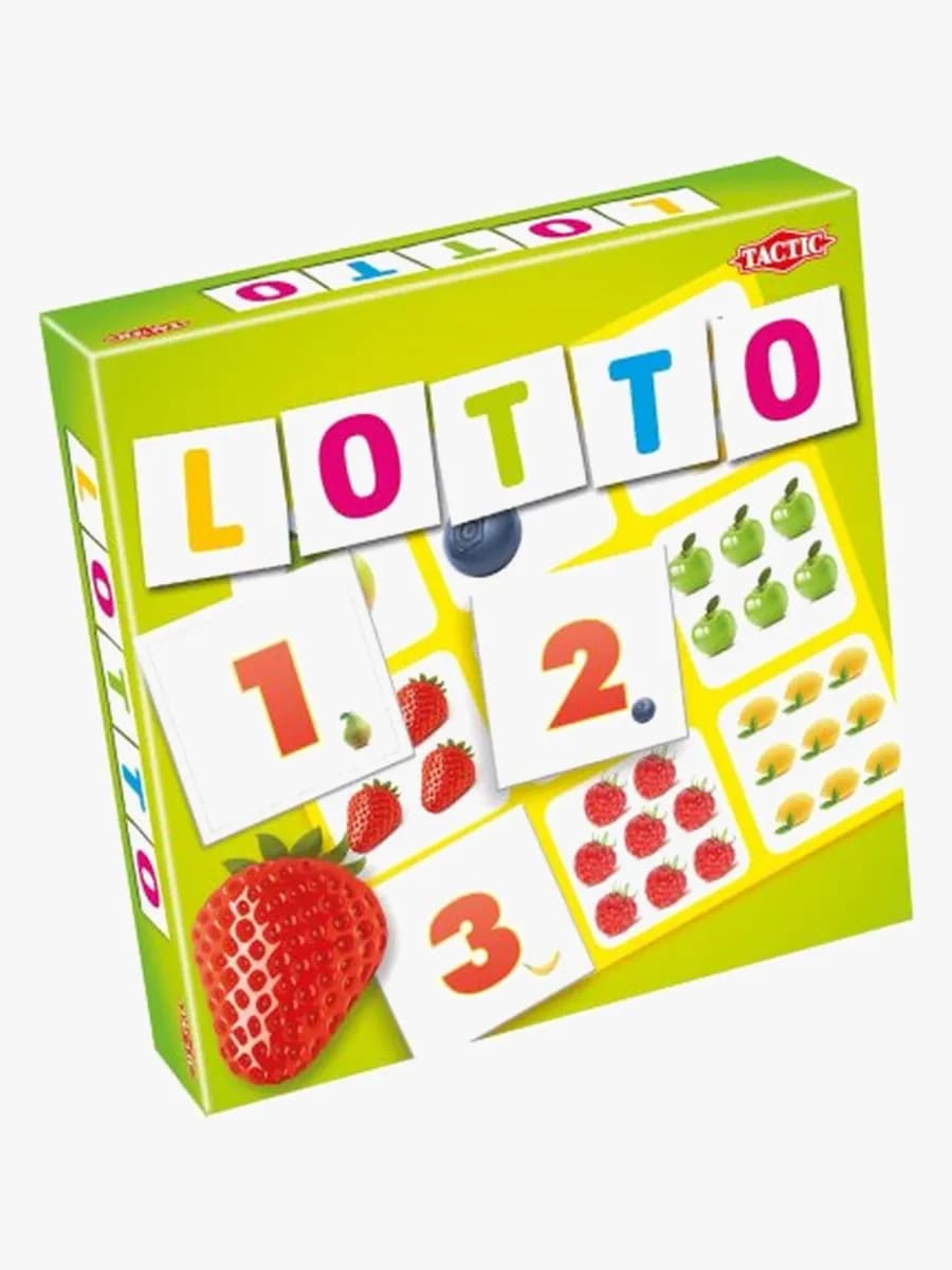Tactic Spel Lotto Siffror &  Frukter