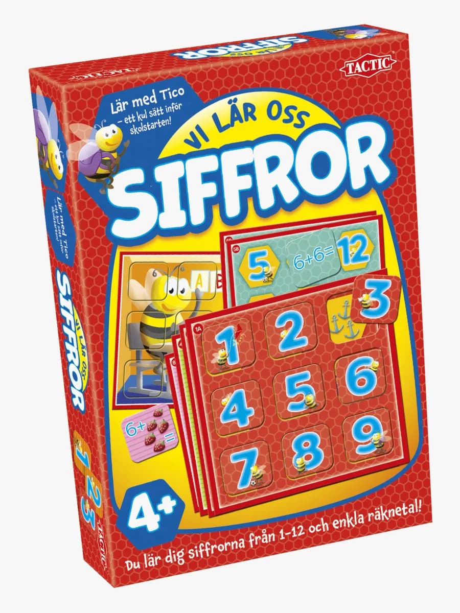 Tactic Spel Vi lär oss Siffror