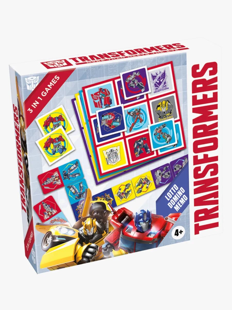 Tactic Transformers Spel 3-in-1