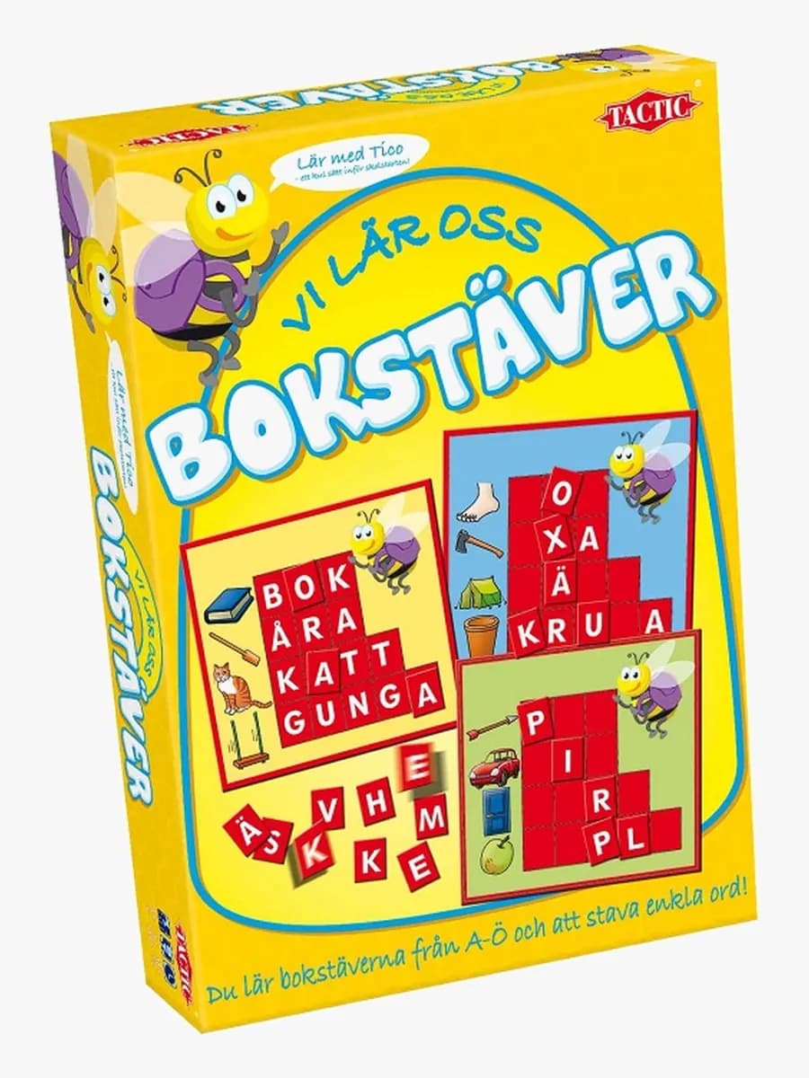 Tactic Spel Vi lär oss Bokstäver
