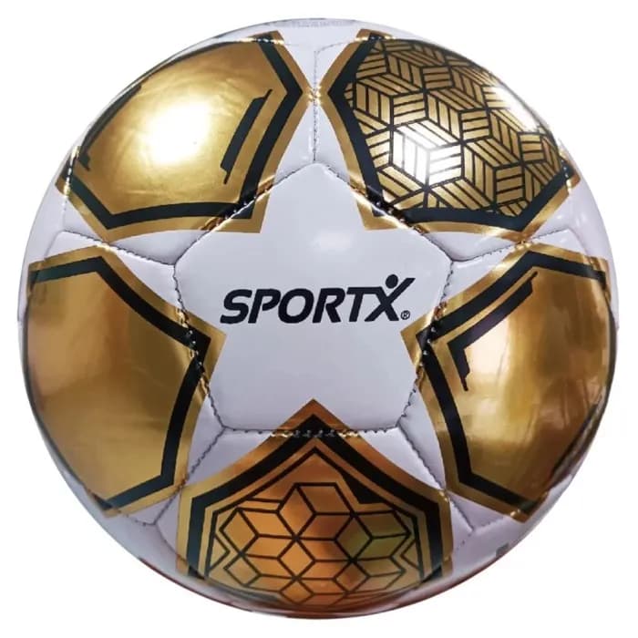 Tall for tiny Fotboll Star Metallic Str 5 (Gold/White)