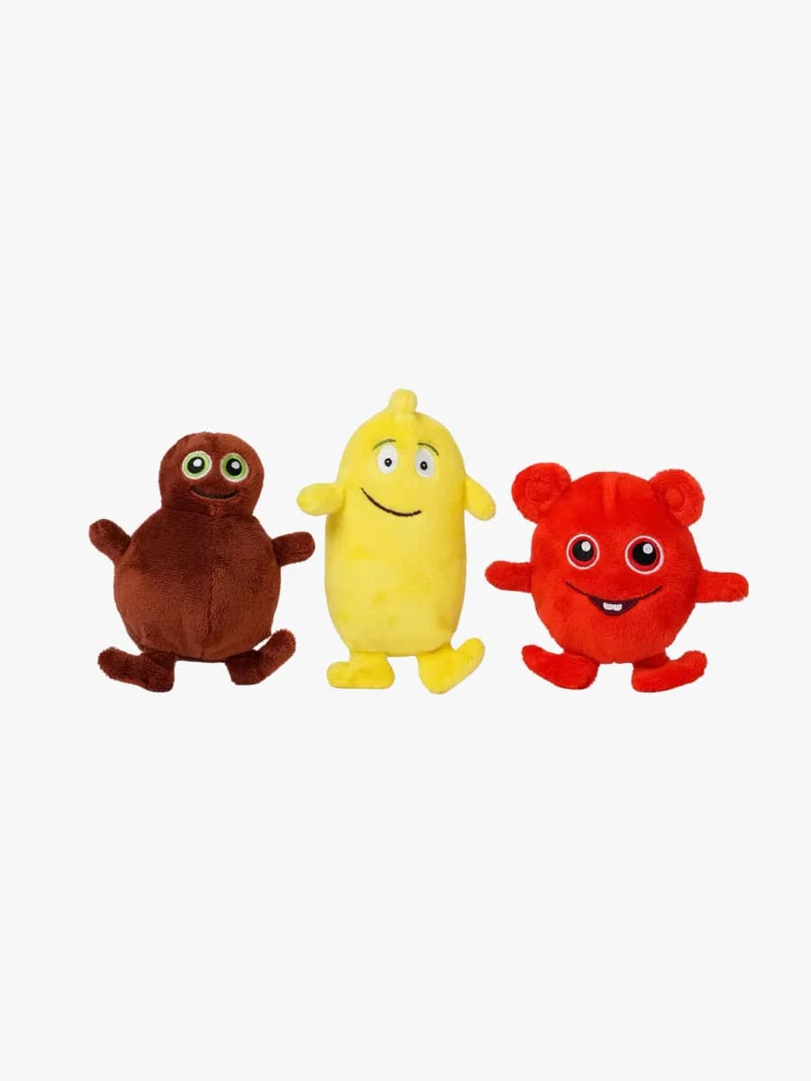 Teddykompaniet Babblarna Gosedjur Bobbo Bibbi &  Babba  15 cm