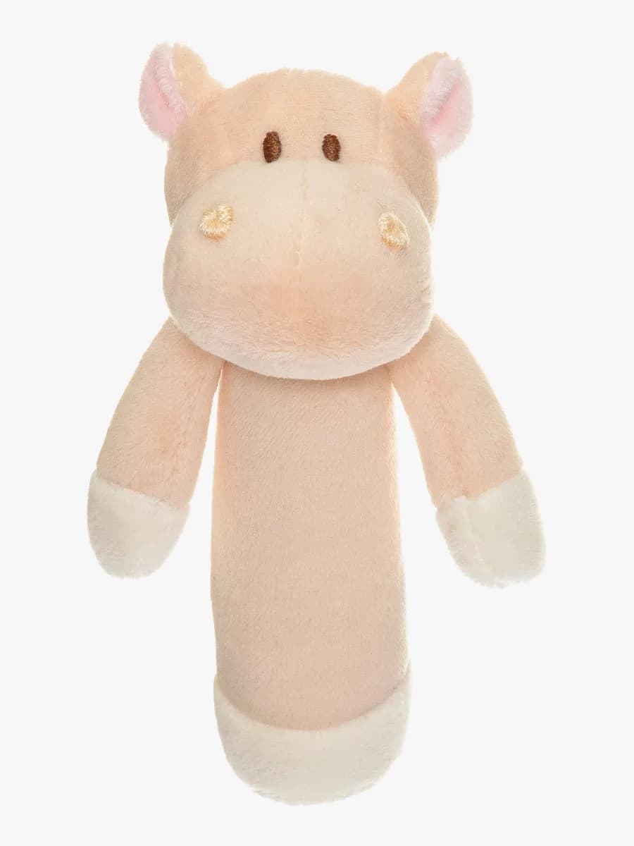Teddykompaniet Diinglisar  Flodhäst Skallra, Aprikos