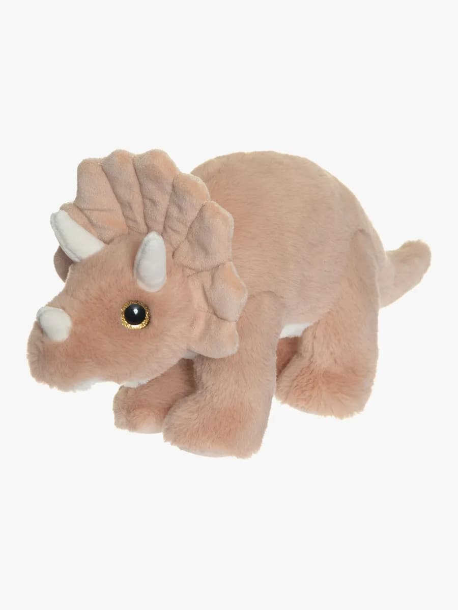Teddykompaniet Dino Triceratops 43 cm (Aprikos)