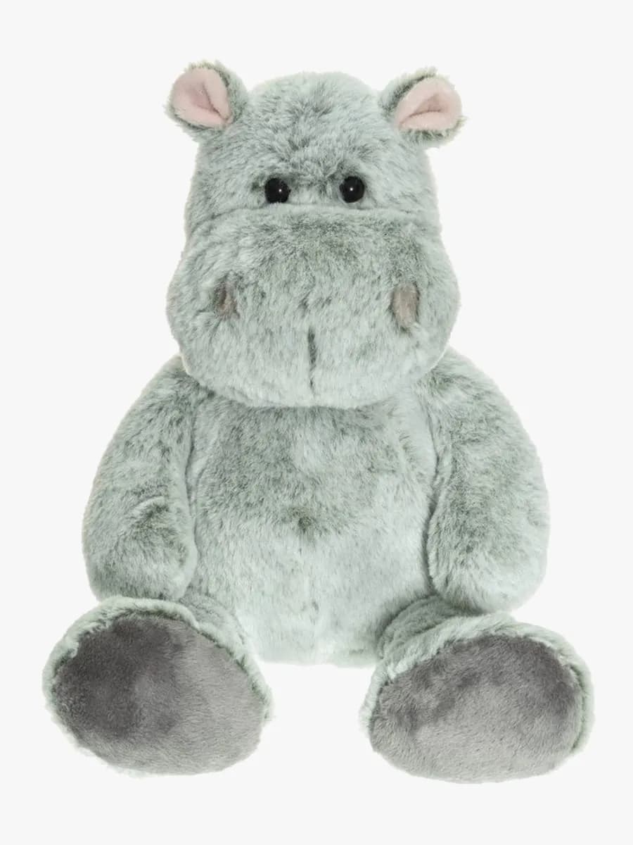 Teddykompaniet Flodhäst Melerad 38 Cm, Pistage