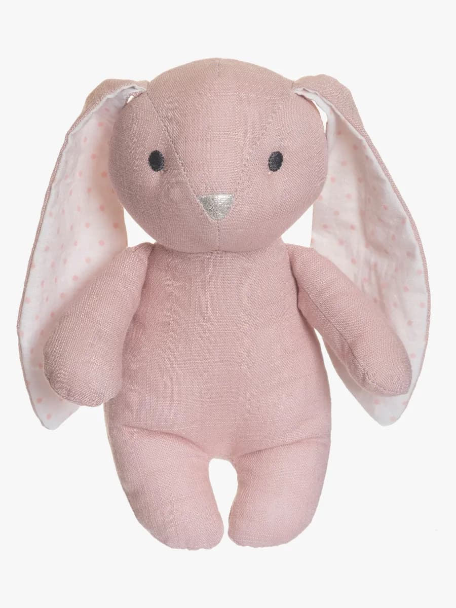 Teddykompaniet Gosedjur Kanin Elina 20 cm, Dimrosa