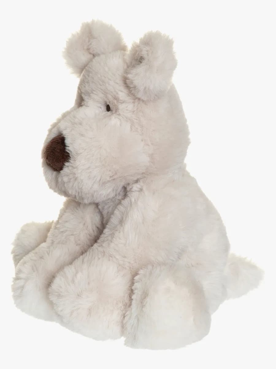 Teddykompaniet Gosedjur Mocca Hund 18 cm, Grå