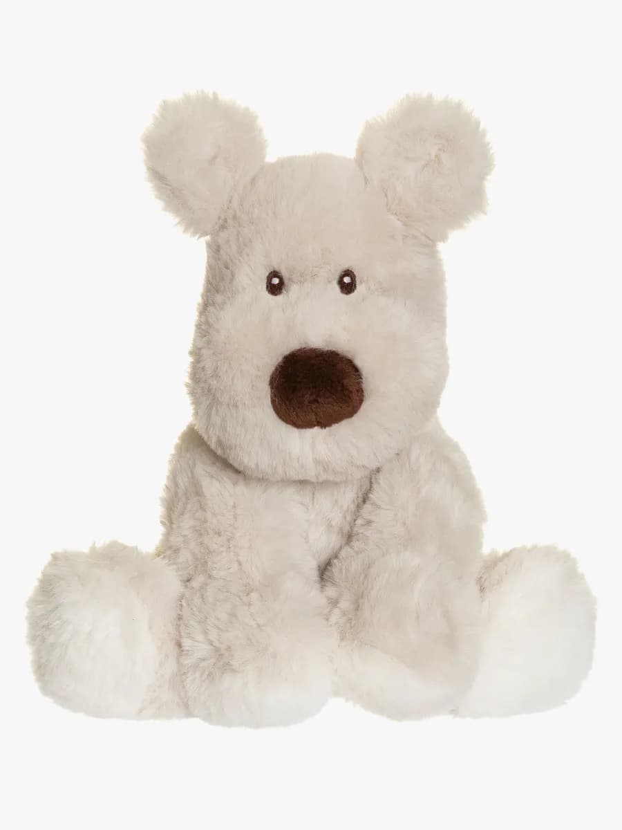 Teddykompaniet Gosedjur Mocca Hund 18 cm, Grå