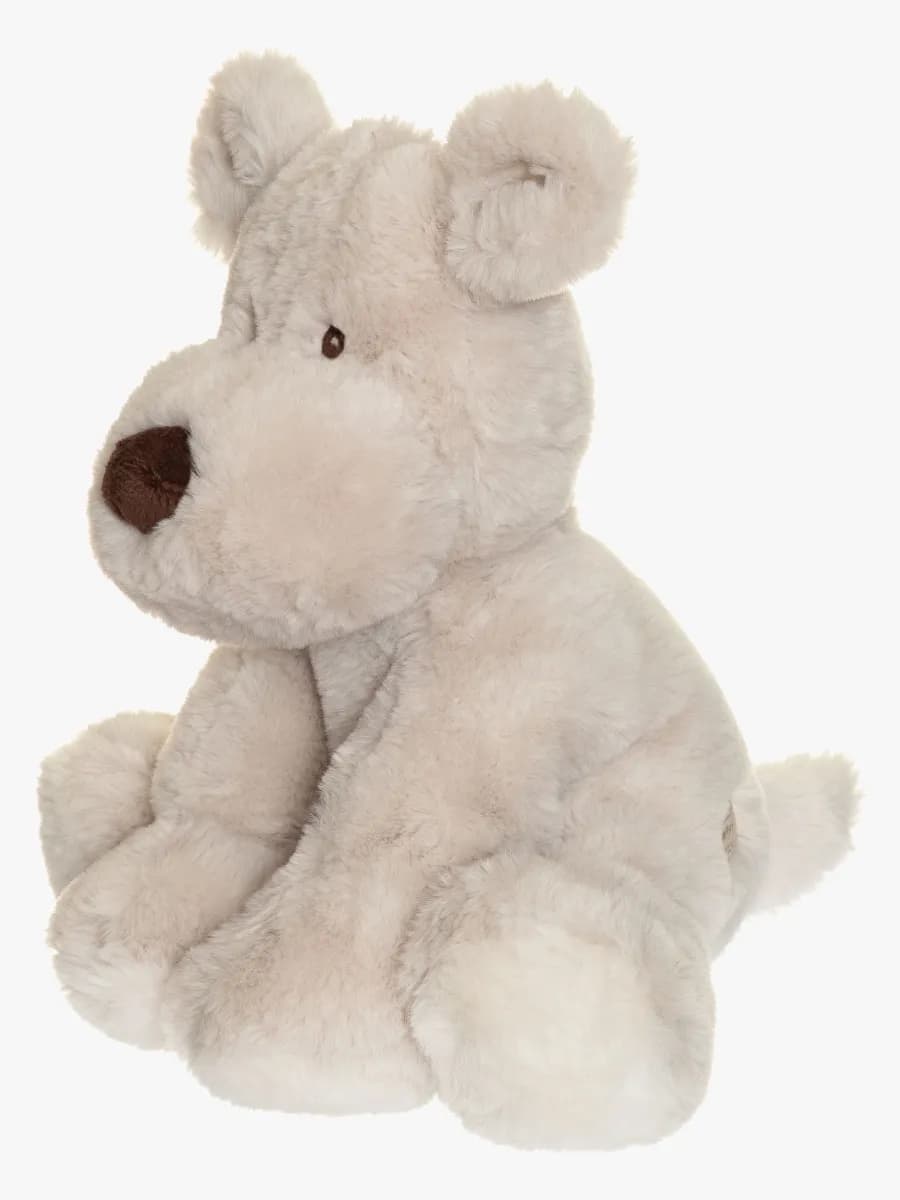 Teddykompaniet Gosedjur Mocca Hund 34 cm, Grå