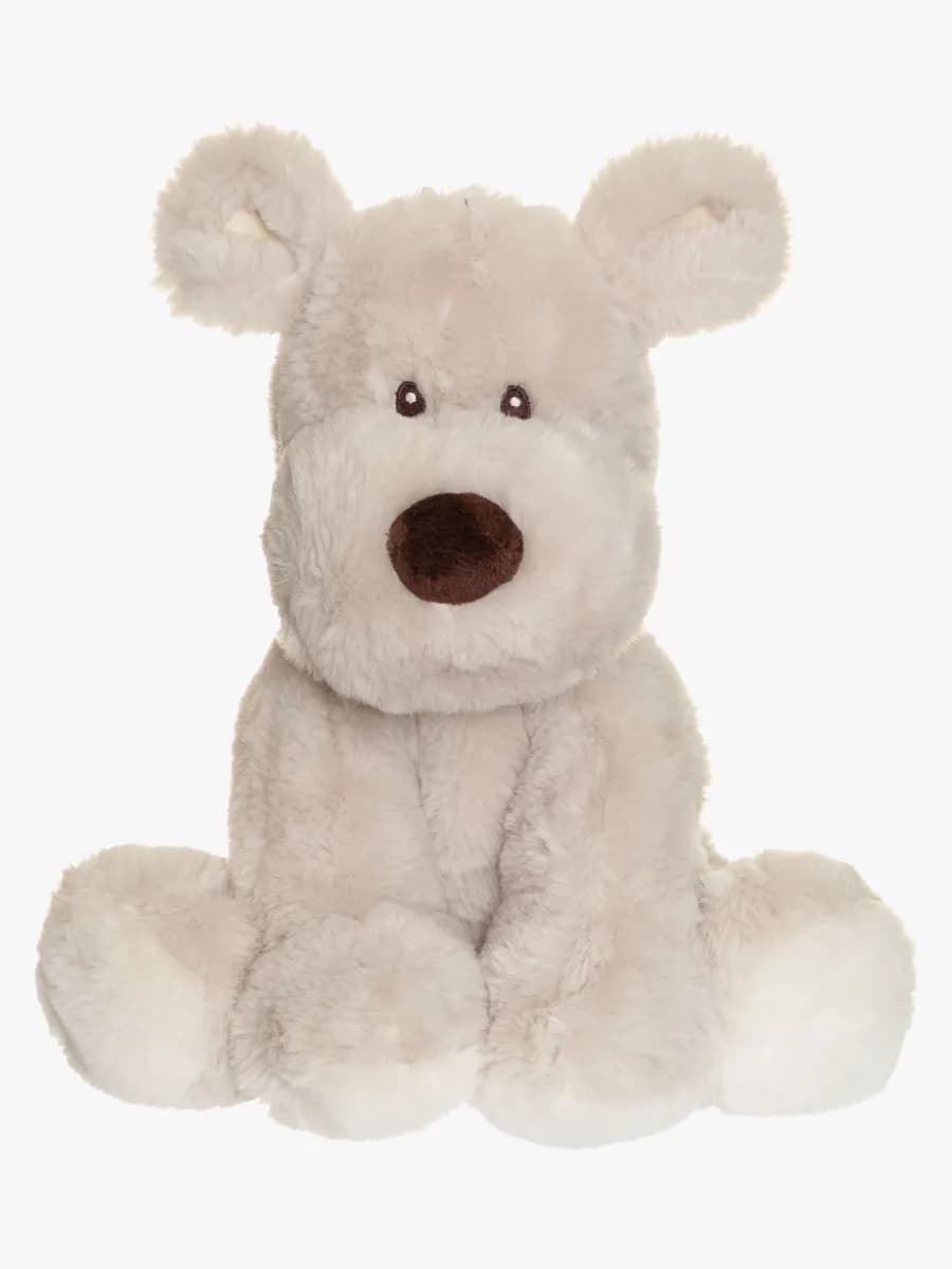 Teddykompaniet Gosedjur Mocca Hund 34 cm, Grå