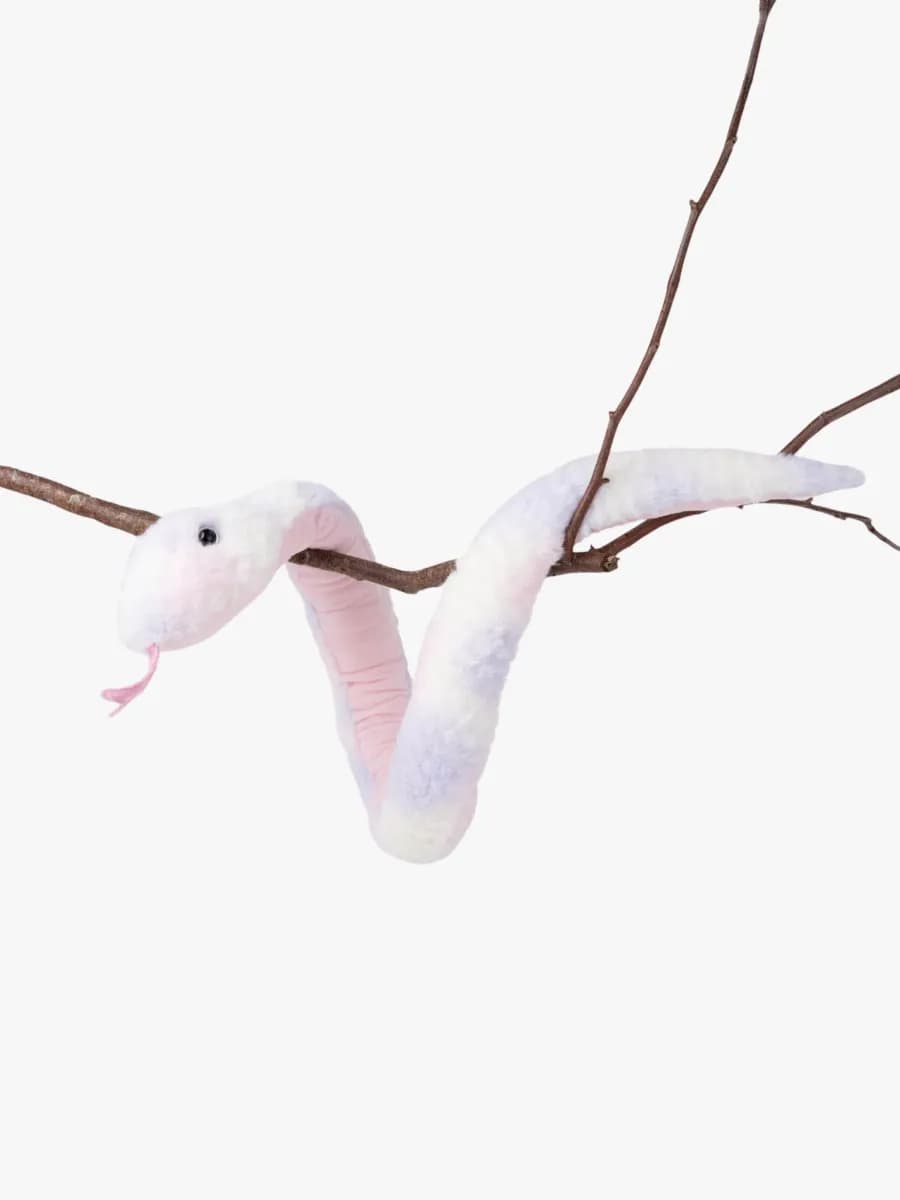 Teddykompaniet Gosedjur Orm 120 cm, Rosa