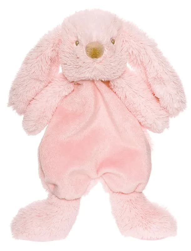 Teddykompaniet snuttefilt kanin Lolli, rosa