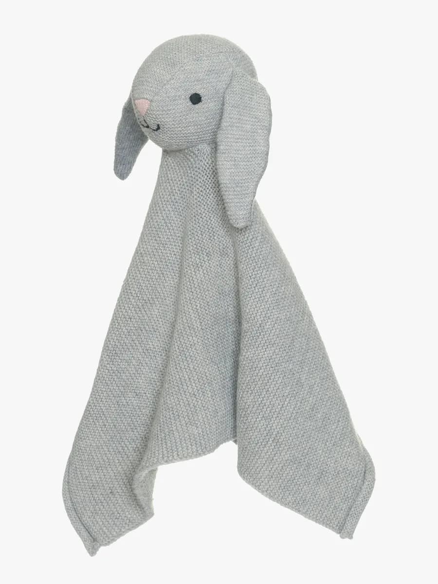 Teddykompaniet Teddy Baby Snuttefilt Kanin, Grey