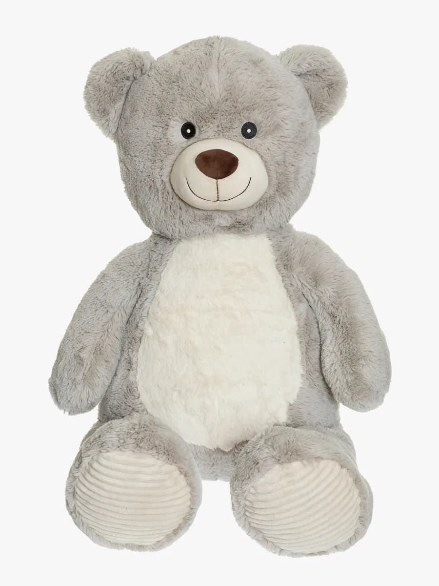 Teddykompaniet Nalle Valle 100 cm (Grå)