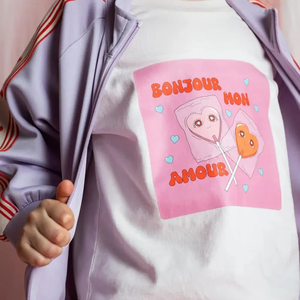 That's Mine Vilde T-shirt, Bonjour Mon Amour, 110