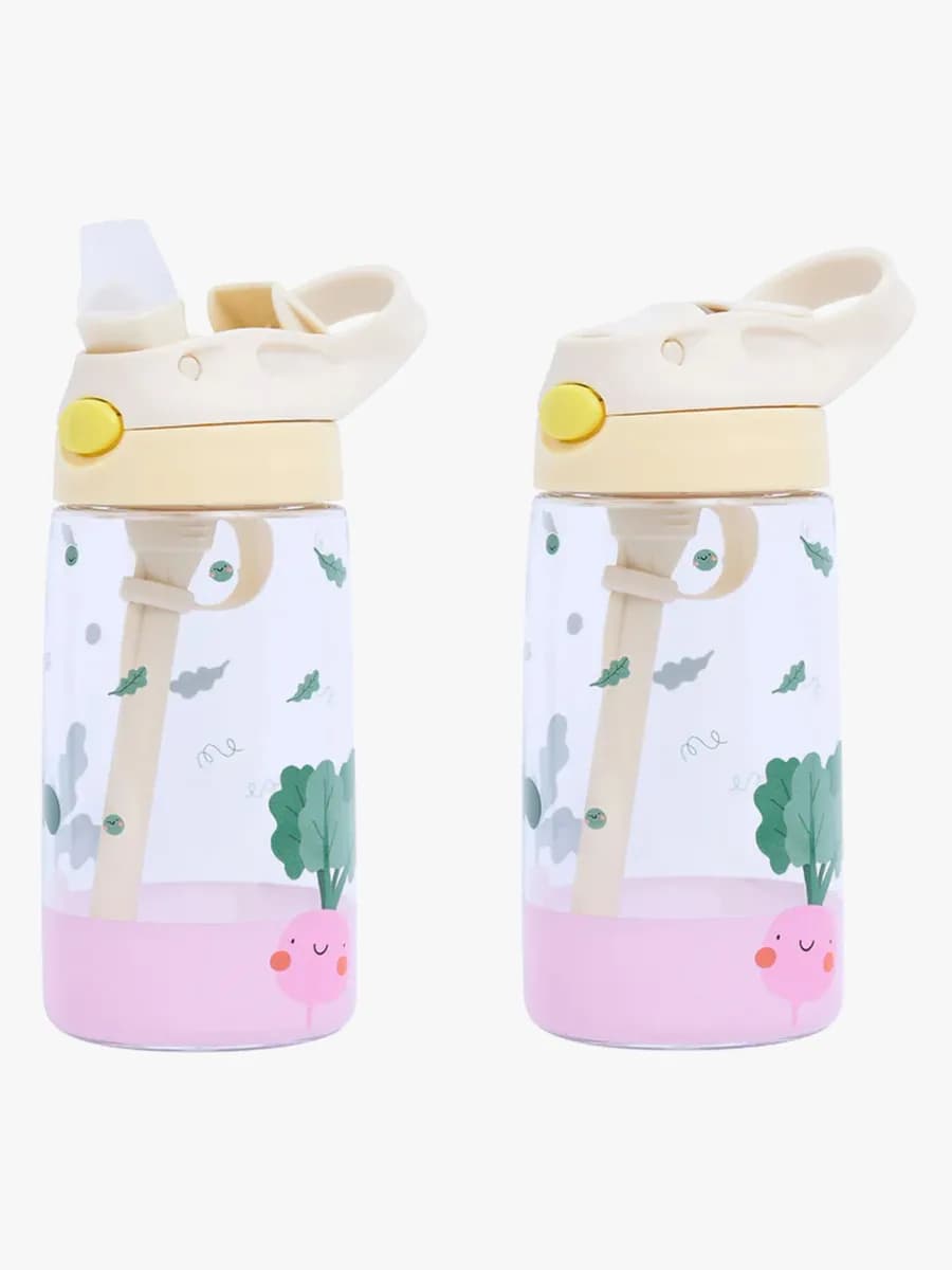 The Cotton Cloud Tritan Vattenflaska, Veggie Pals
