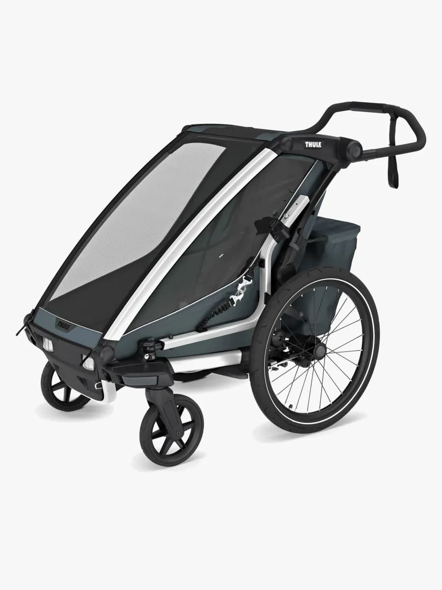 Thule Chariot Cross 1 Cykelvagn, Dark Slate G3 - Bäst i test