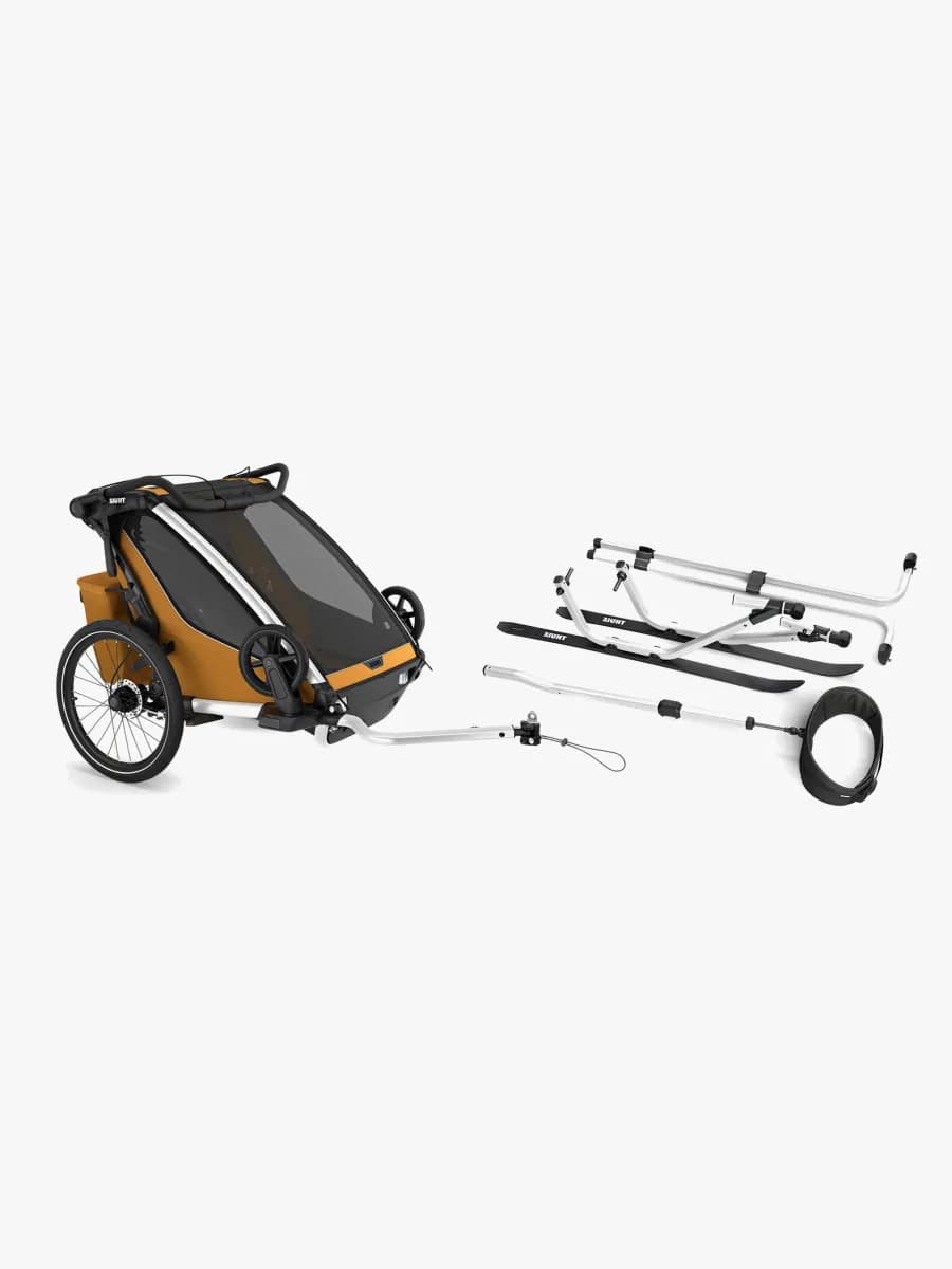 Thule Chariot Sport 2 Cykelvagn inkl. Skidset, Natural Gold G3