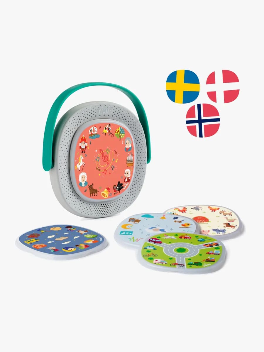 Timio Tillbehör och Skivpaket Siffror, Djur, Former &  Frukter