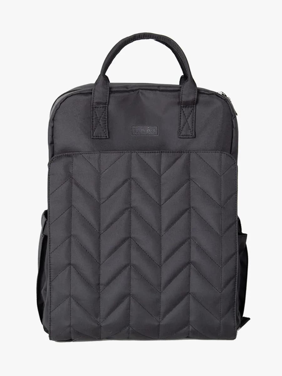Tineo Skötväska Ryggsäck, Quilt Svart