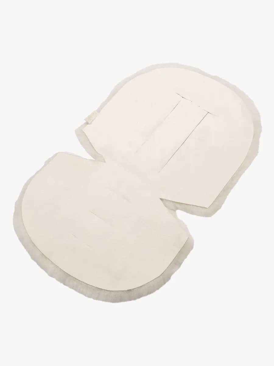 Tinkafu Lammskinn Bubble Sittdyna, White