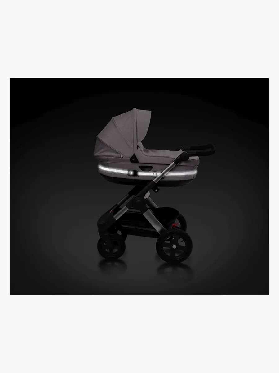 Tinkafu Reflexband Till Barnvagn, Woodrose Pink