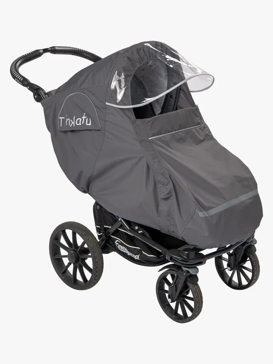 Tinkafu Regnskydd med skärm, Mörkgrå
