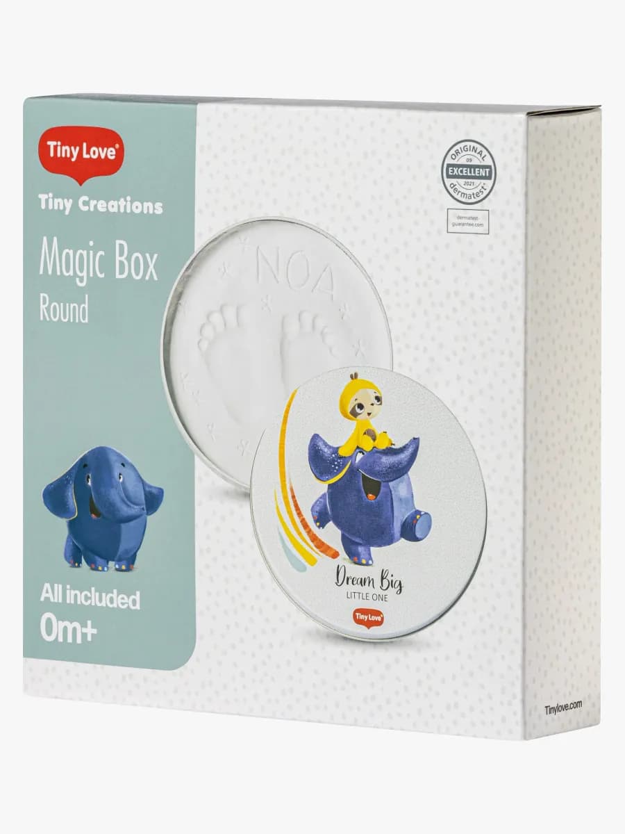 Tiny Love Babyprint Box Handavtryck Rund
