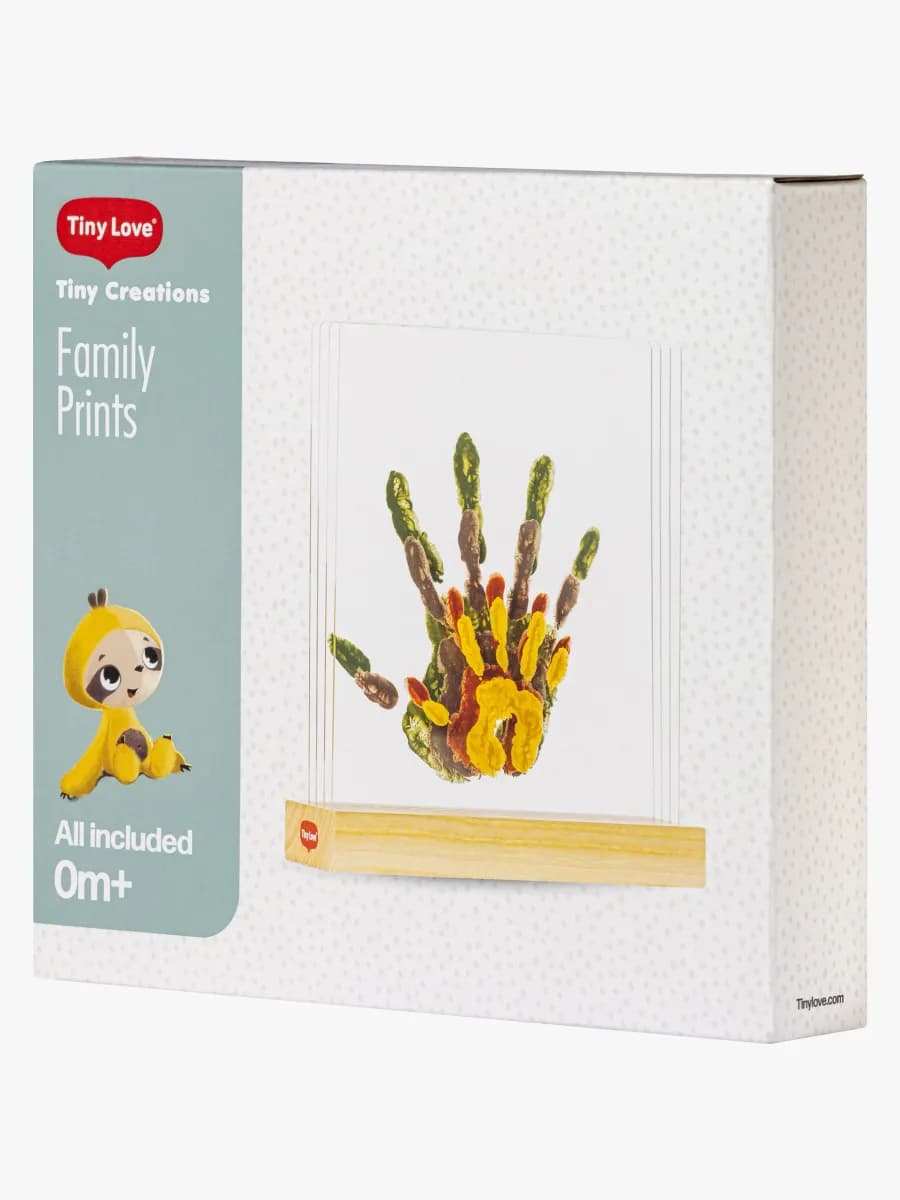 Tiny Love Family Print Ram Handavtryck