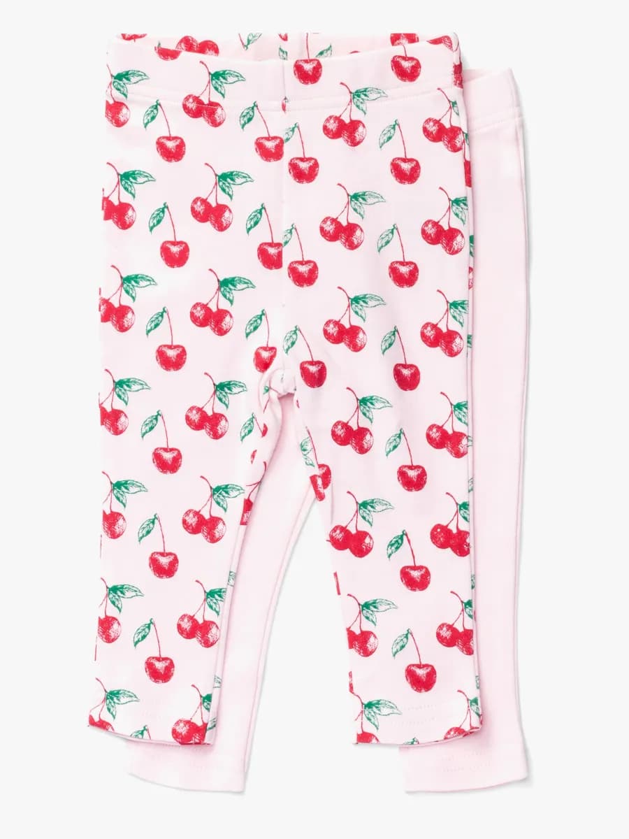 Tiny Treasure Lexi Leggings 2-Pack, Pink 68