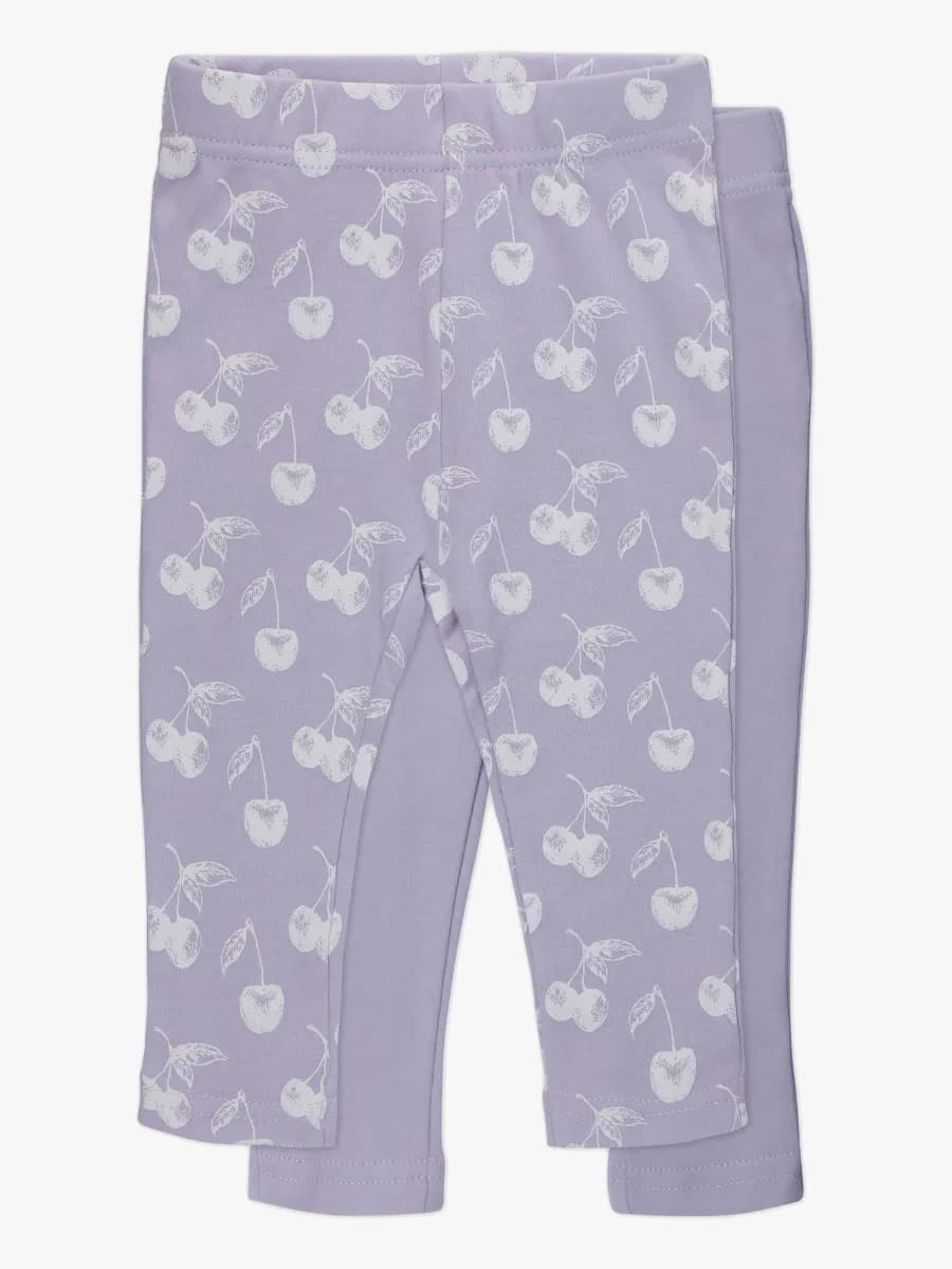 Tiny Treasure Lexi Leggings 2-Pack, Purple 68