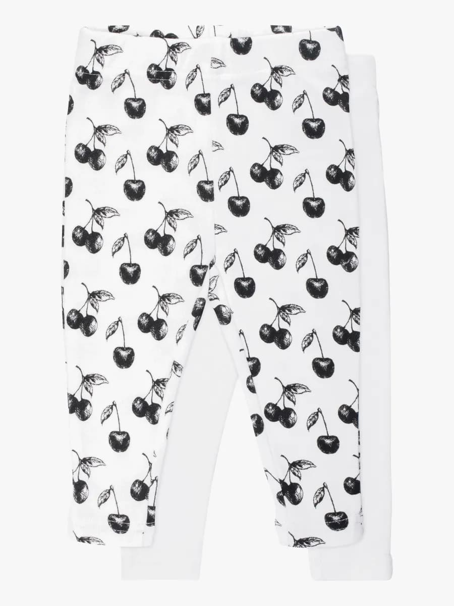Tiny Treasure Lexi Leggings 2-Pack, White 68