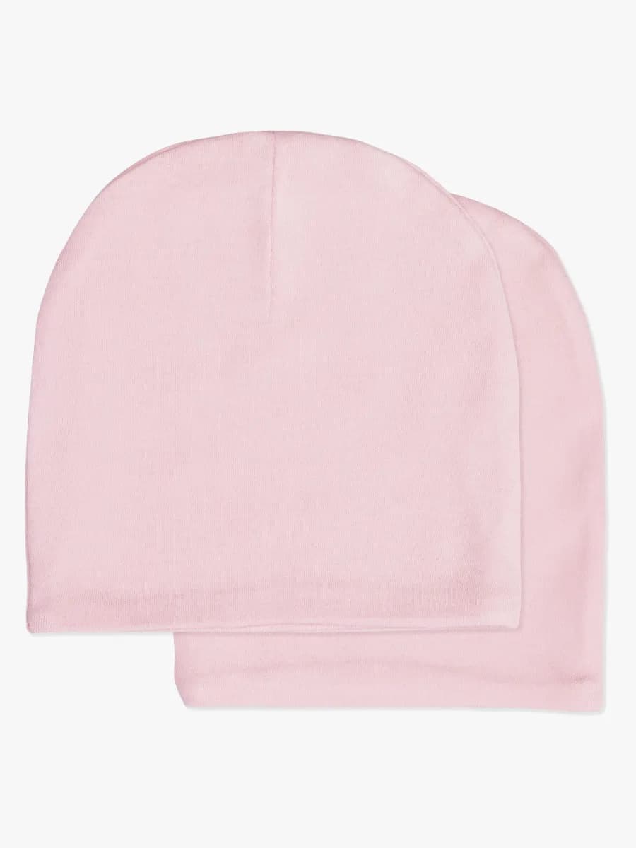 Tiny Treasure Sarah 2-Pack Mössa, Pink 44-46