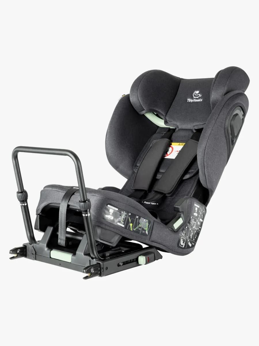 TinySeats Two Bilbarnstol, Midnight Grey