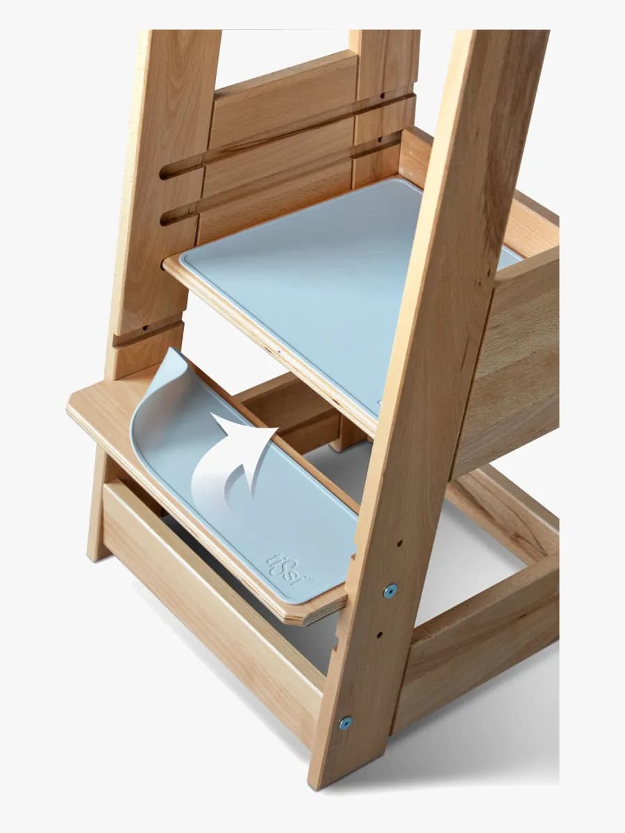 tiSsi Anti-slip Barnmatta Set, Lunar Rock Grå, Barnrum
