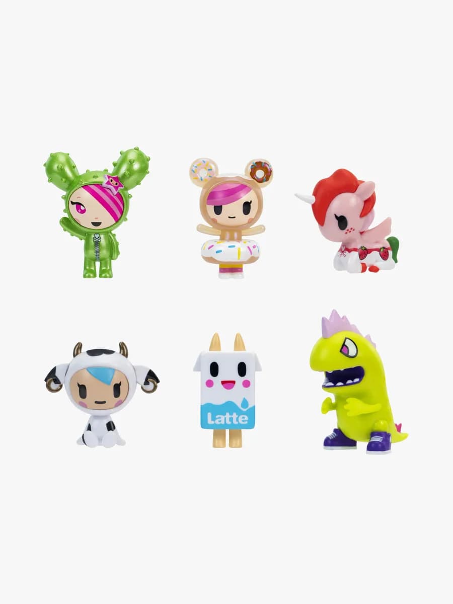 Tokidoki Mystery Figurset 6-Pack